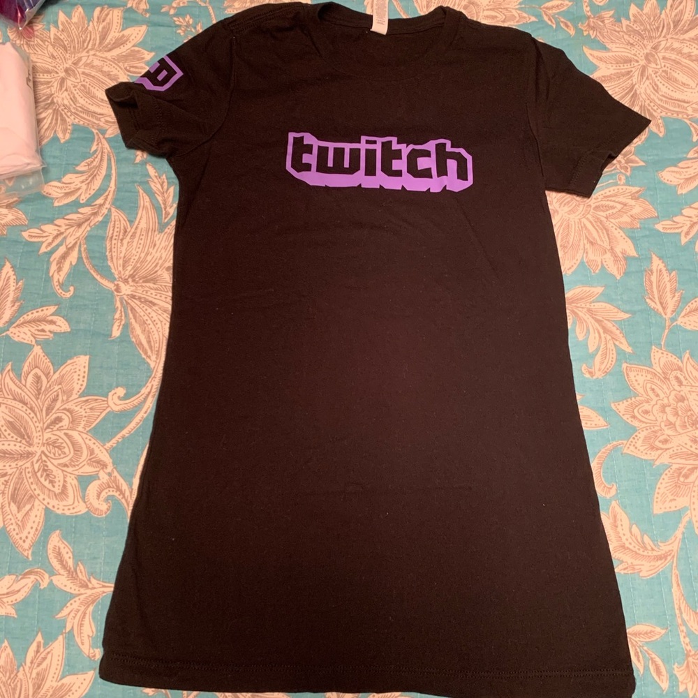Twitch black Tshirt
